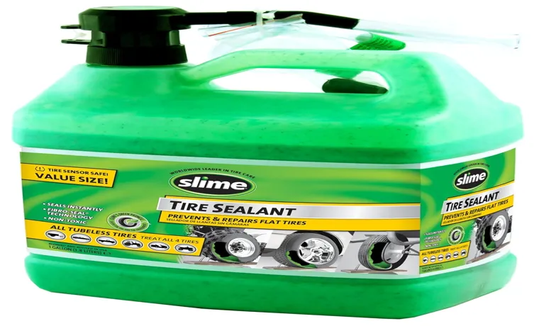 slime tire sealant how much to use