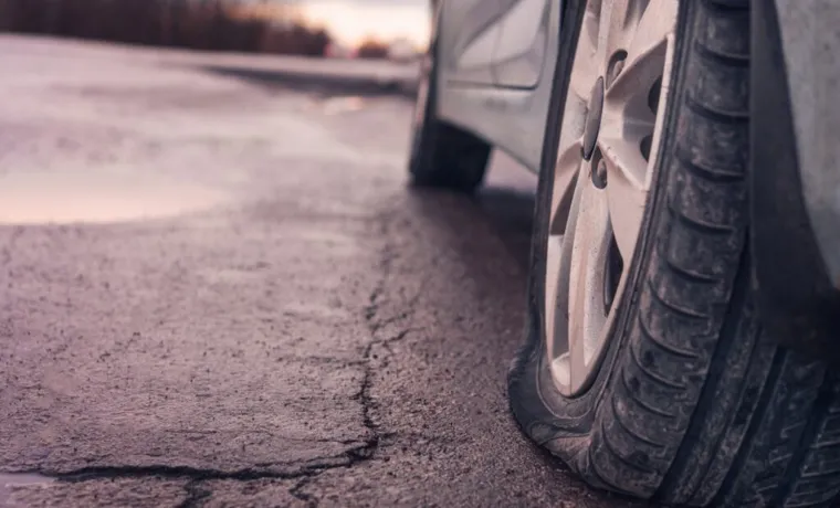 tire goes flat when cold