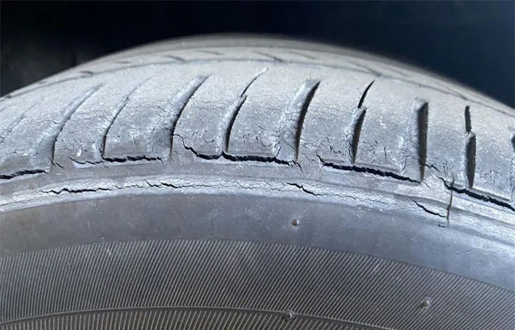 tire sidewall cracking when to replace