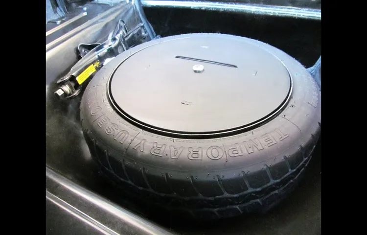 water in the trunk where the spare tire is
