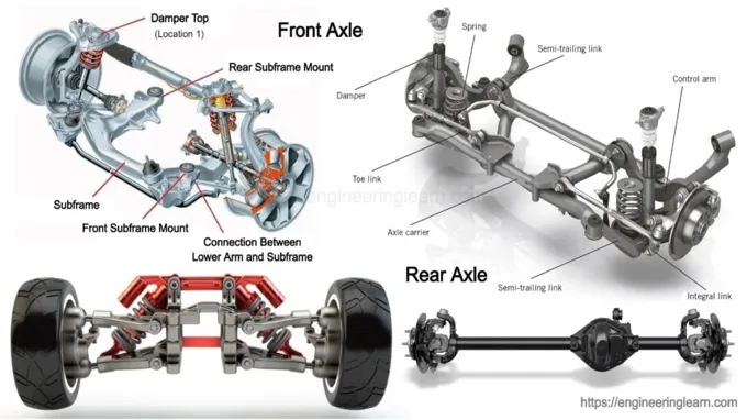 what are axles on a car