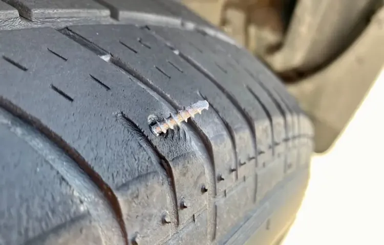 what causes a slow leak in a tire