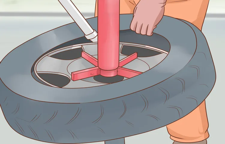 what causes a tire to come off the rim