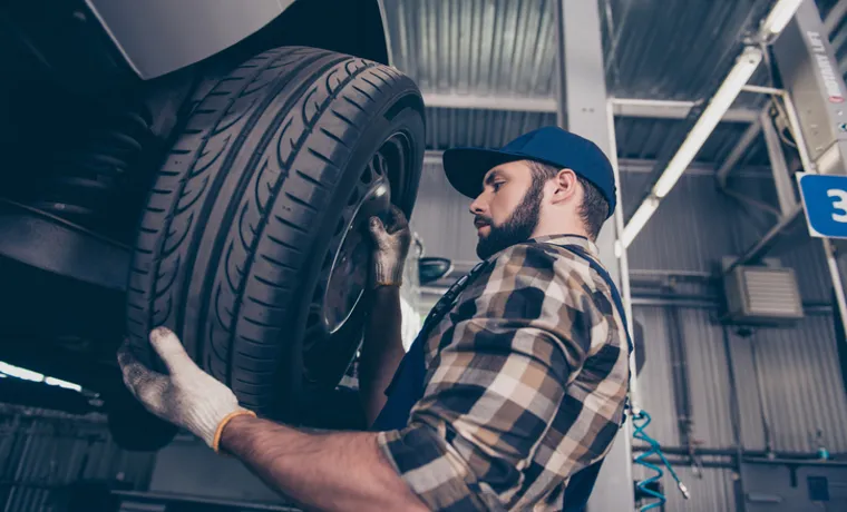 what common tire issue is the technician resolving