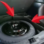 What do you line the five holes in the spare tire up with on your car? A step-by-step guide.