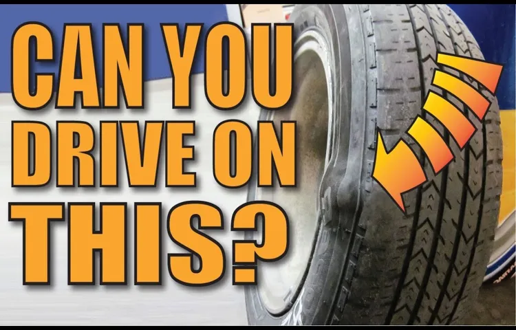 what does a bulge in a tire mean