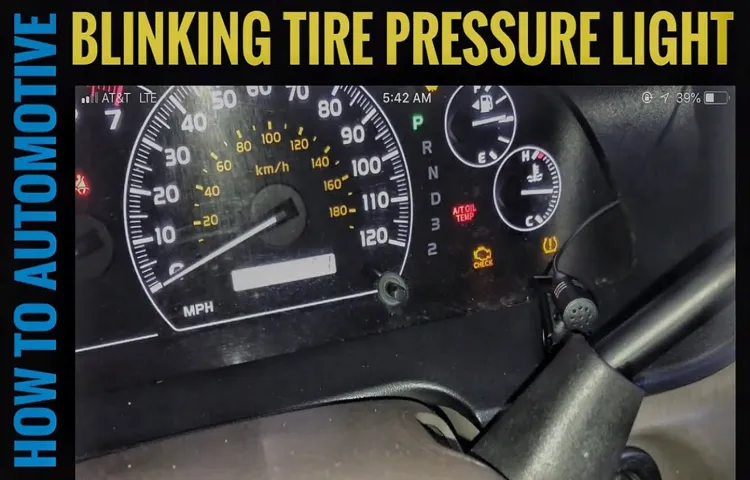 What Does Flashing Tire Pressure Light Mean? Learn How to React