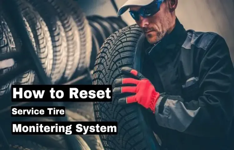 what does it mean when service tire monitor system comes on