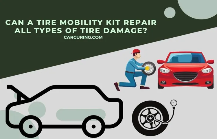 what does service tire mobility kit mean