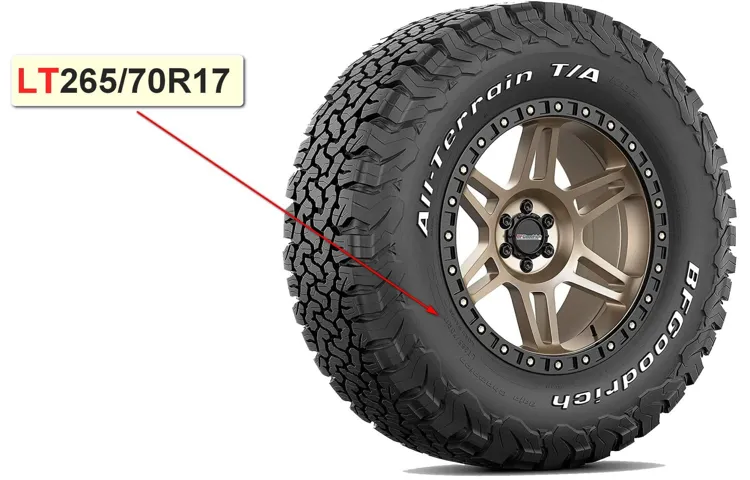 what does the lt mean on a tire