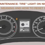 What Does Tire Maintenance Mean on Nissan Altima: A Comprehensive Guide