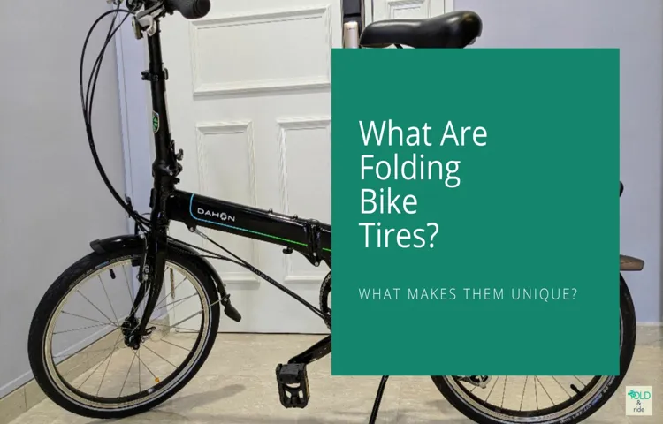 what is a folding bicycle tire