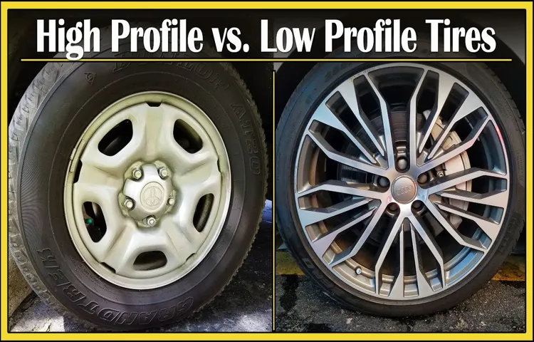 what is a low profile tire