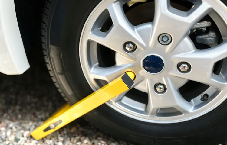 What is a Tire Lock? Discover the Benefits of Using a Tire Lock Today