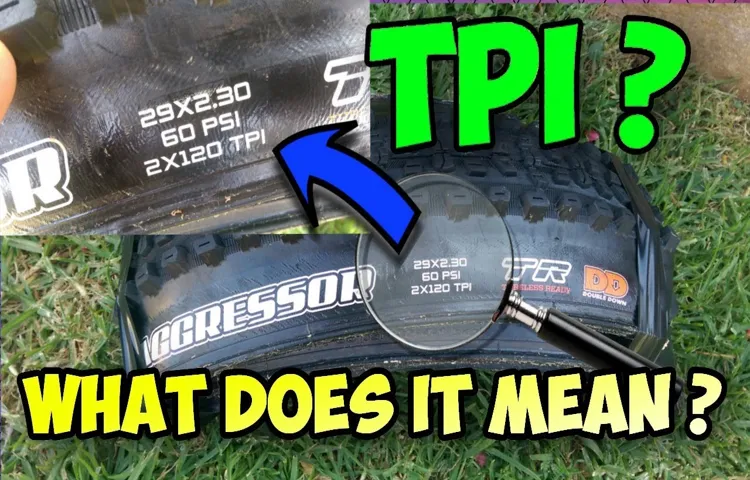 what is bike tire tpi