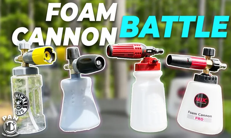 What is the Best Foam Cannon for Perfect Car Wash Results?