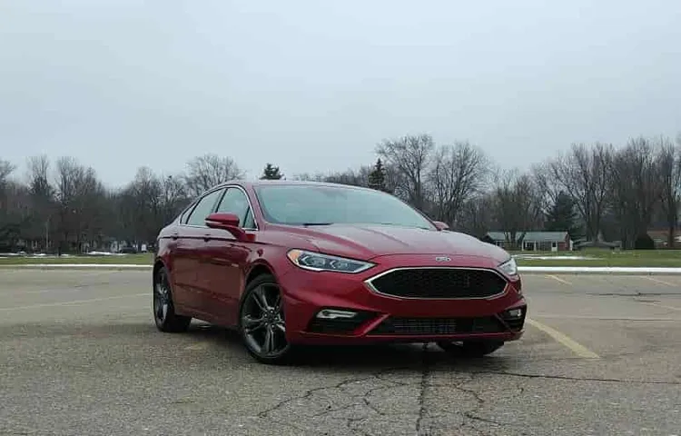 What is the Best Tire for a Ford Fusion: A Comprehensive Guide to Finding the Perfect Match