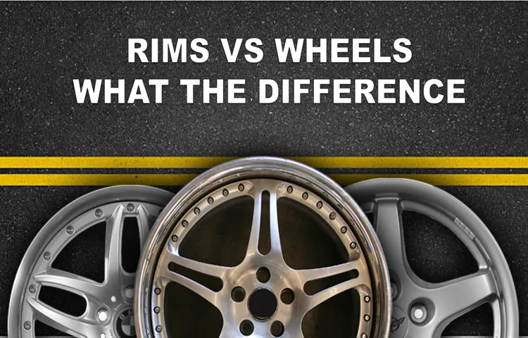 What is the Difference Between a Tire and a Wheel? A Comprehensive Guide to Understanding the Key Differences.