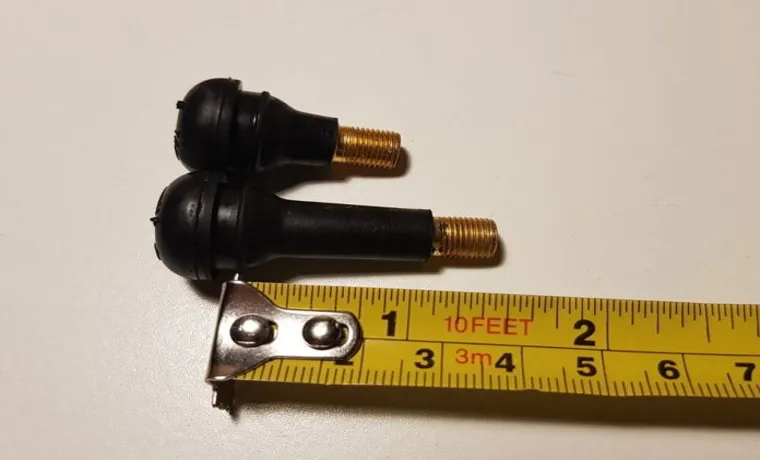 what is the thread size on a tire valve stem