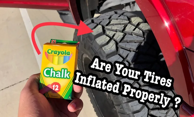 what is tire chalking