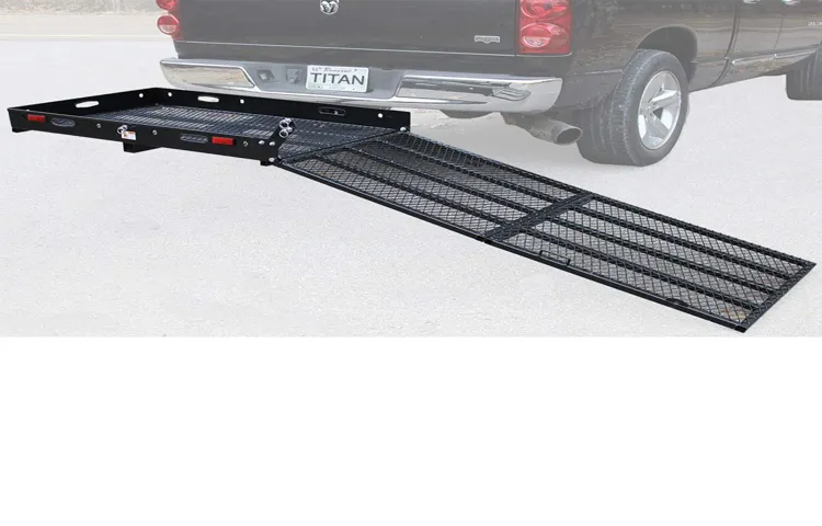 what size hitch for mounted wheelchair carrier