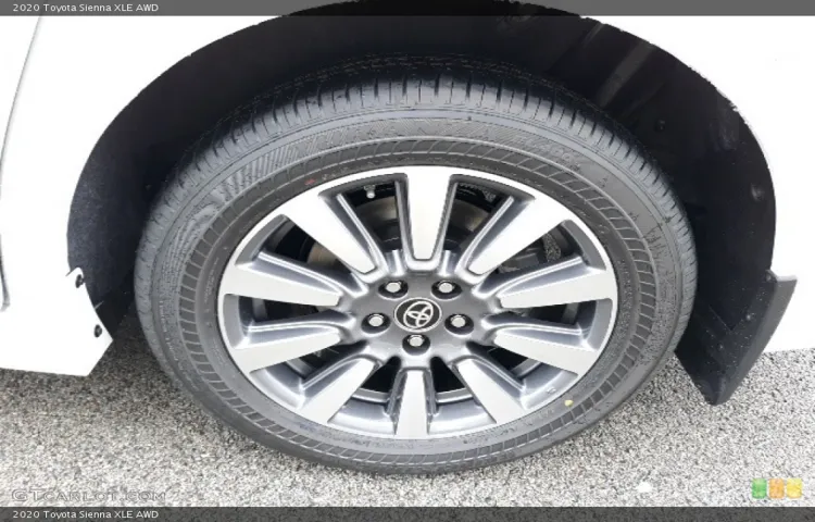 What Size Tire Does a Toyota Sienna Need? Your Guide to Finding the Perfect Fit.