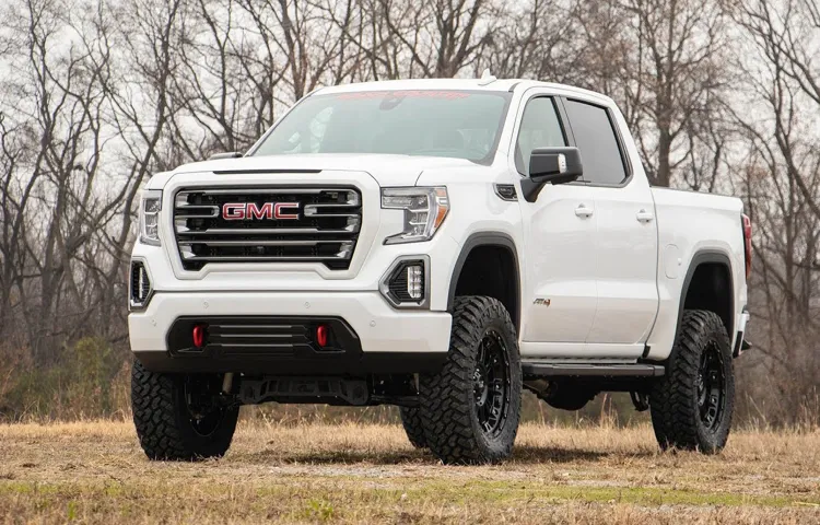 what size tire for gmc sierra with 2 inch leveling kit