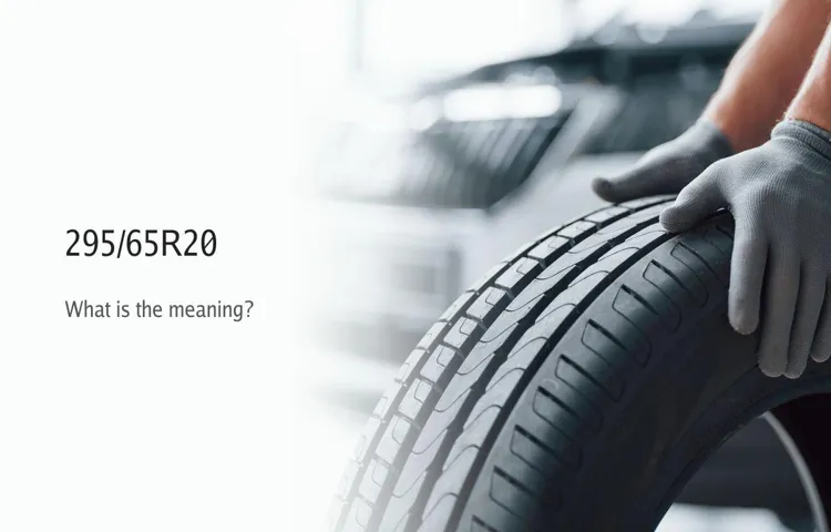 what size tire is 295-65r20