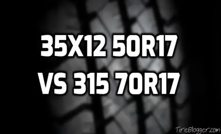 what size tire is 315-70r17