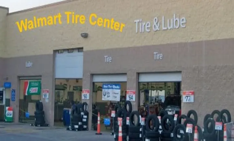 what time walmart tire center open