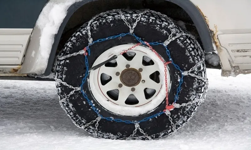 what to do if tire is stuck on car