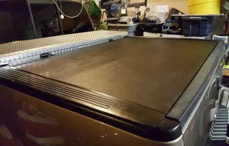 what to put under a tonneau cover