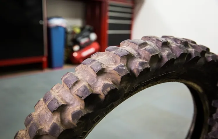 when to replace dirt bike tire