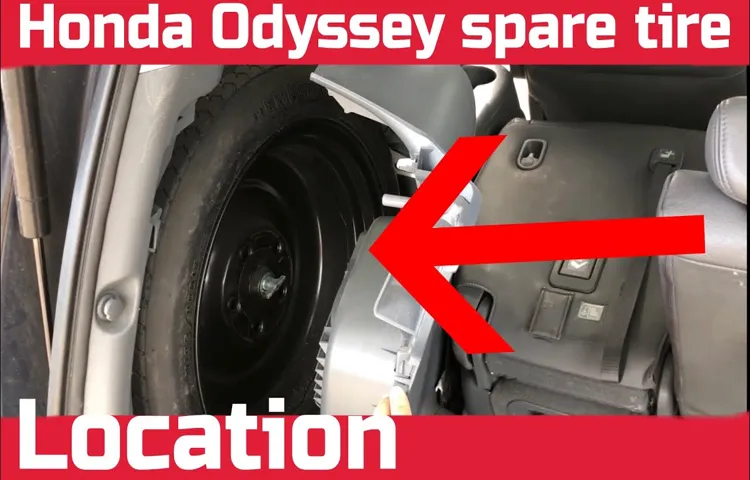 Where is the Spare Tire in Honda Odyssey? Find the Best Location!