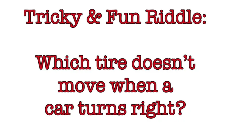 which tire doesn't move when turning right