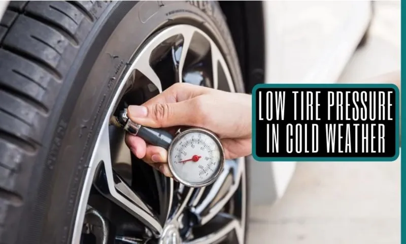 why does cold air make tire pressure low