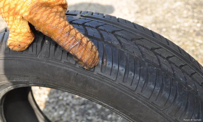 why does my tire have a lump in it