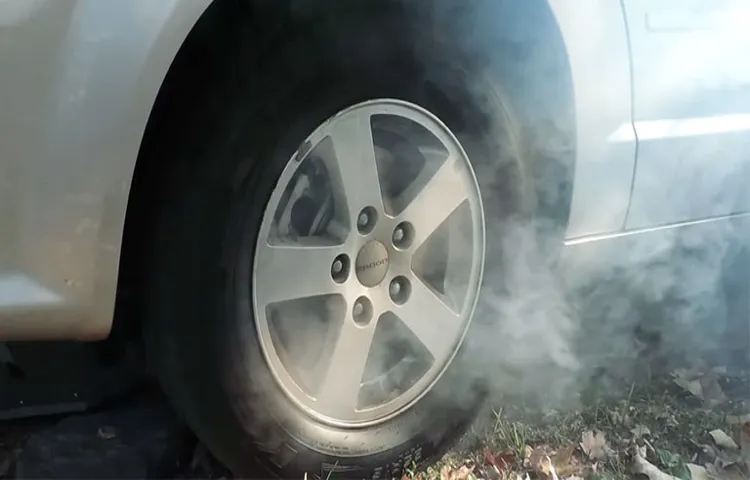 Why Does My Tire Smell Burnt? Common Reasons Explained