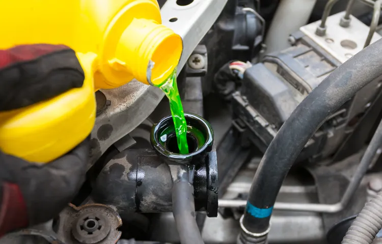 can you fill coolant when engine is hot