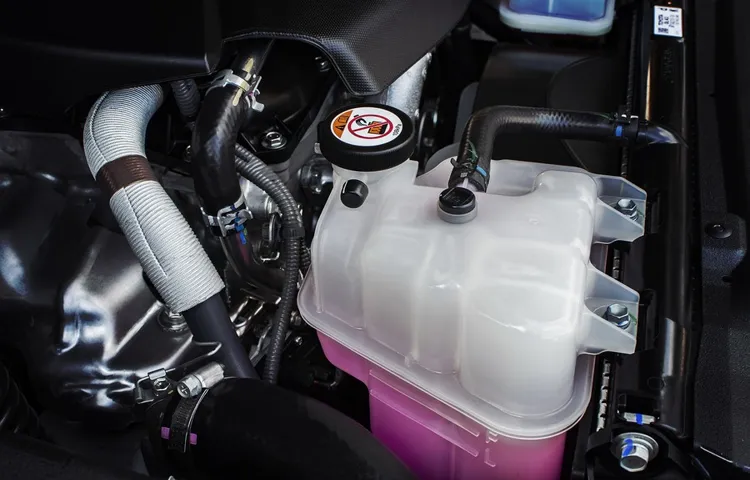 can you open coolant reservoir when hot