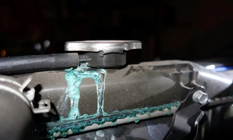 coolant leak only when car is running