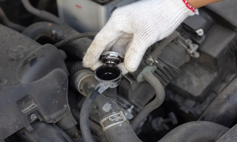 coolant leaking from bottom of car when parked