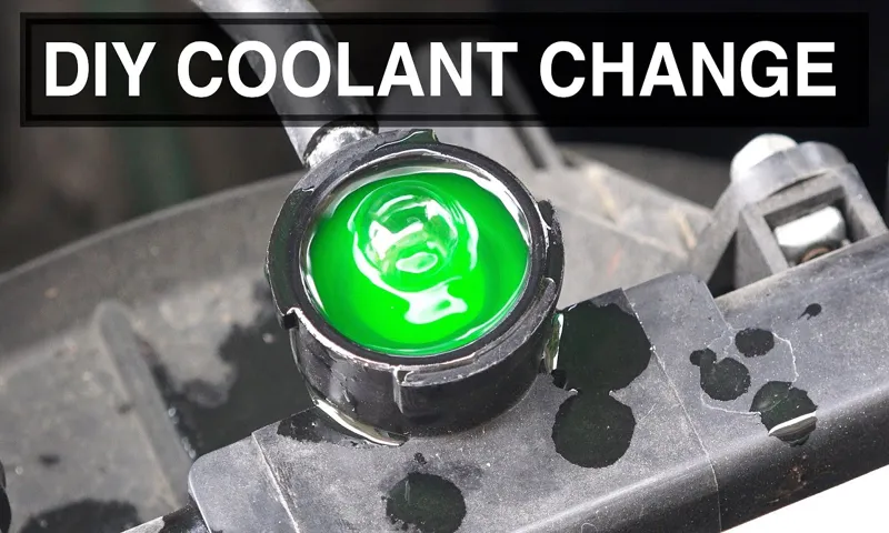 how do i put coolant in my car