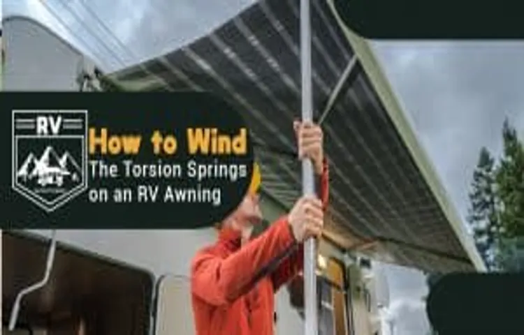 how many turns on rv awning spring