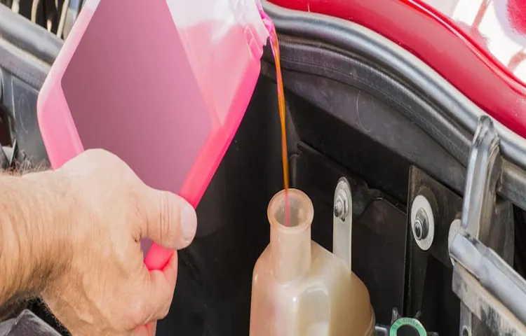 how much to fill coolant