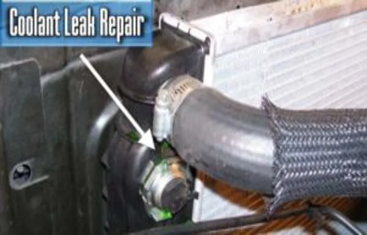 how much to repair coolant leak