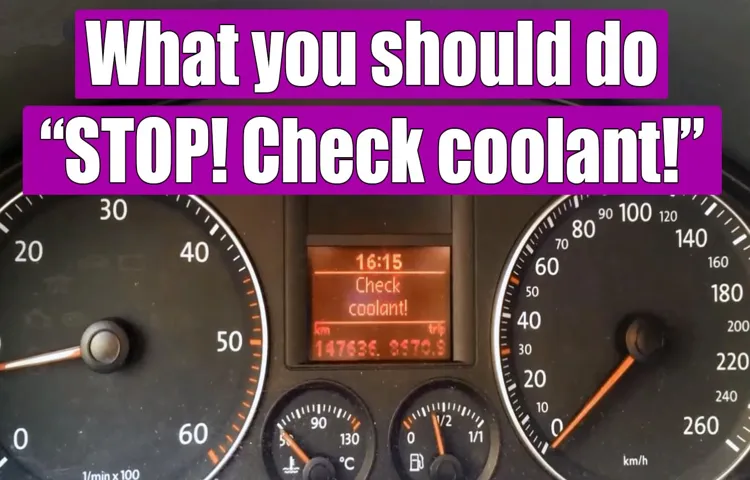 how to check coolant level volkswagen jetta