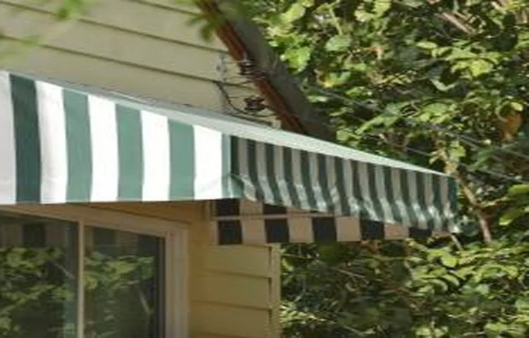 how to clean outdoor awning fabric