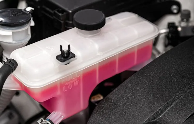 how to fix coolant reservoir leak