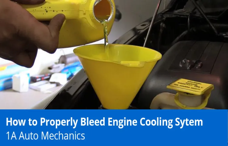 How to Get Rid of Air in Coolant System: A Step-by-Step Guide for a Smooth Running Engine